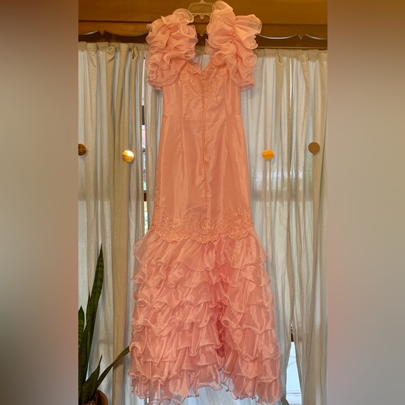 Vintage Pink Barbie Princess Formal Dress - Picture 5 of 10